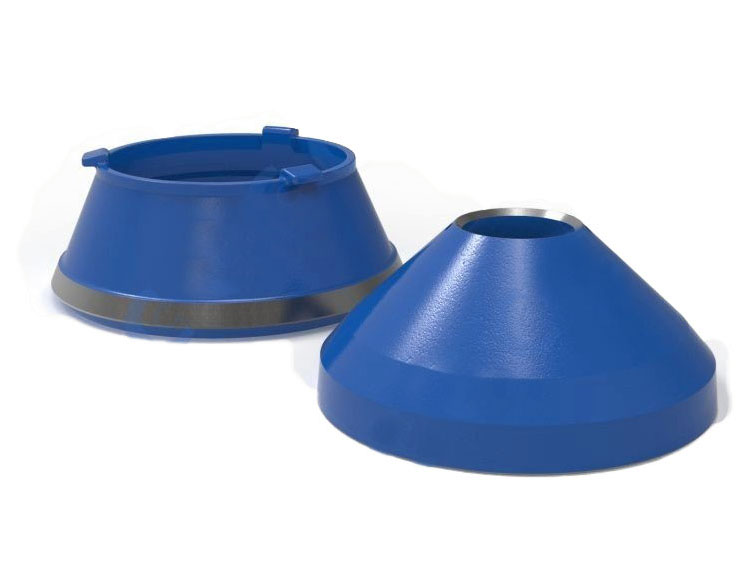 cone crusher liner mantle and concave
