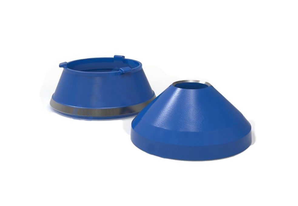 عباءة بطانة الكسارة المخروطية والمقعرة