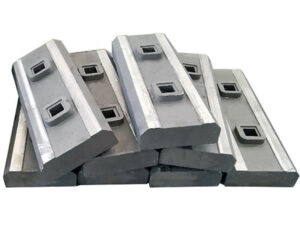 ألواح تصادم من الصلب عالي المنغنيز للكسارة